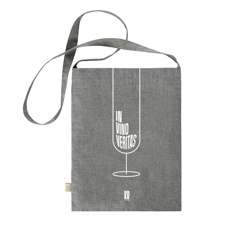 In Vino Veritas, Stoffbeutel zum Umhängen